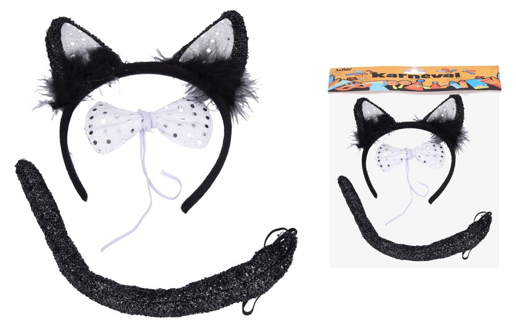 Set carnevale - gatto Immagine del prodotto 
