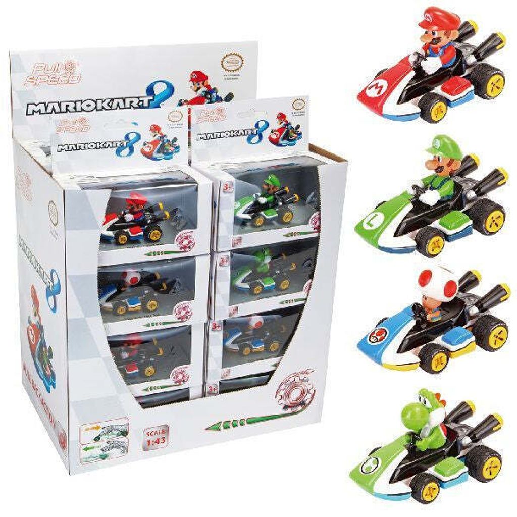 Carrera Nintendo Mario Kart 8 1:43 Assorted Display 24 Produktbild 