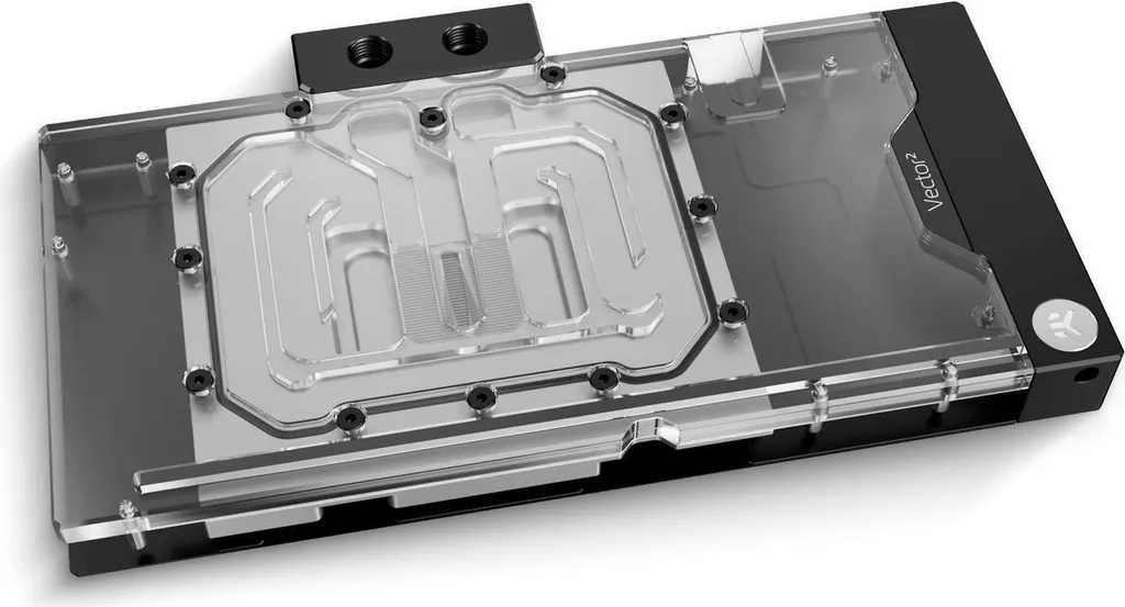 Waterblock pour PC Silencieux EK Water Blocks Nickel et Acier 155mm