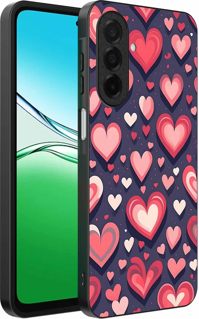 Custodia Oppo A5 con Cuore in TPU | Protezione Elegante Smartphonica