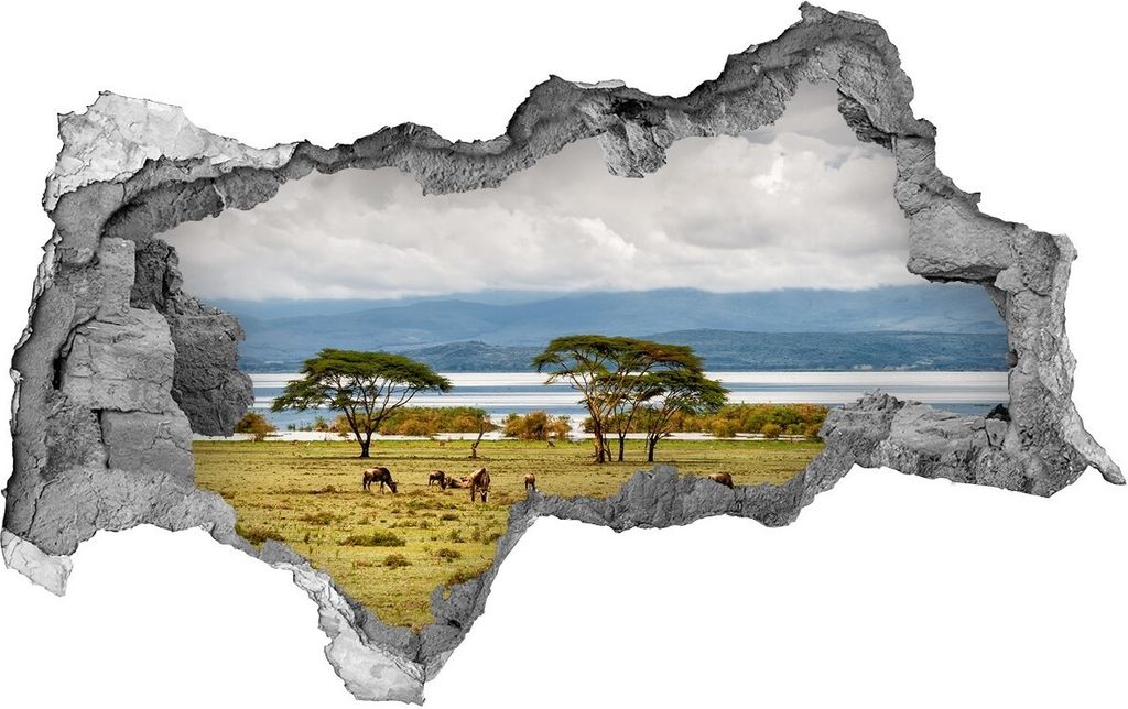 Selbstklebender Loch-3D-Aufkleber 95x73 cm Naivasha Produktbild 