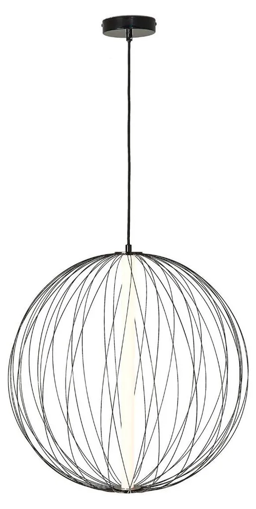 Suspension Atome Métal D.60cm Grande Taille avec Design Alvéolaire