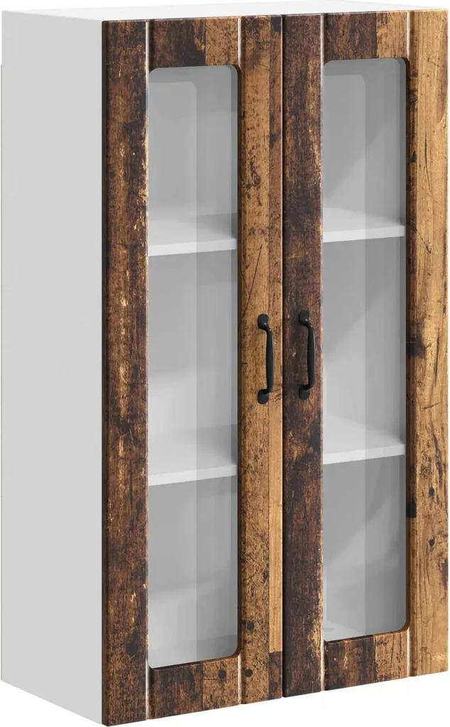 Armadio Muro Cucina 60x100 Legno Invecchiato | Loft Style Industrial