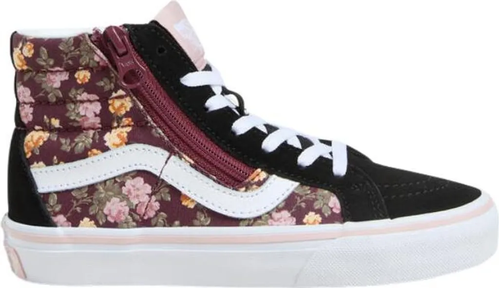 Vans SK8-Hi Reissue Side Zip Romantic Floral Noir Pointure 32,5
