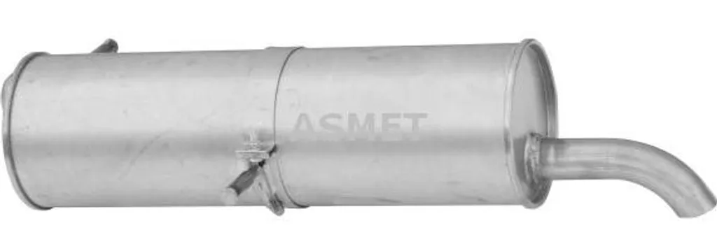 Silencieux arrière ASMET 8074 OE 1726LJ pour Peugeot 307 essence