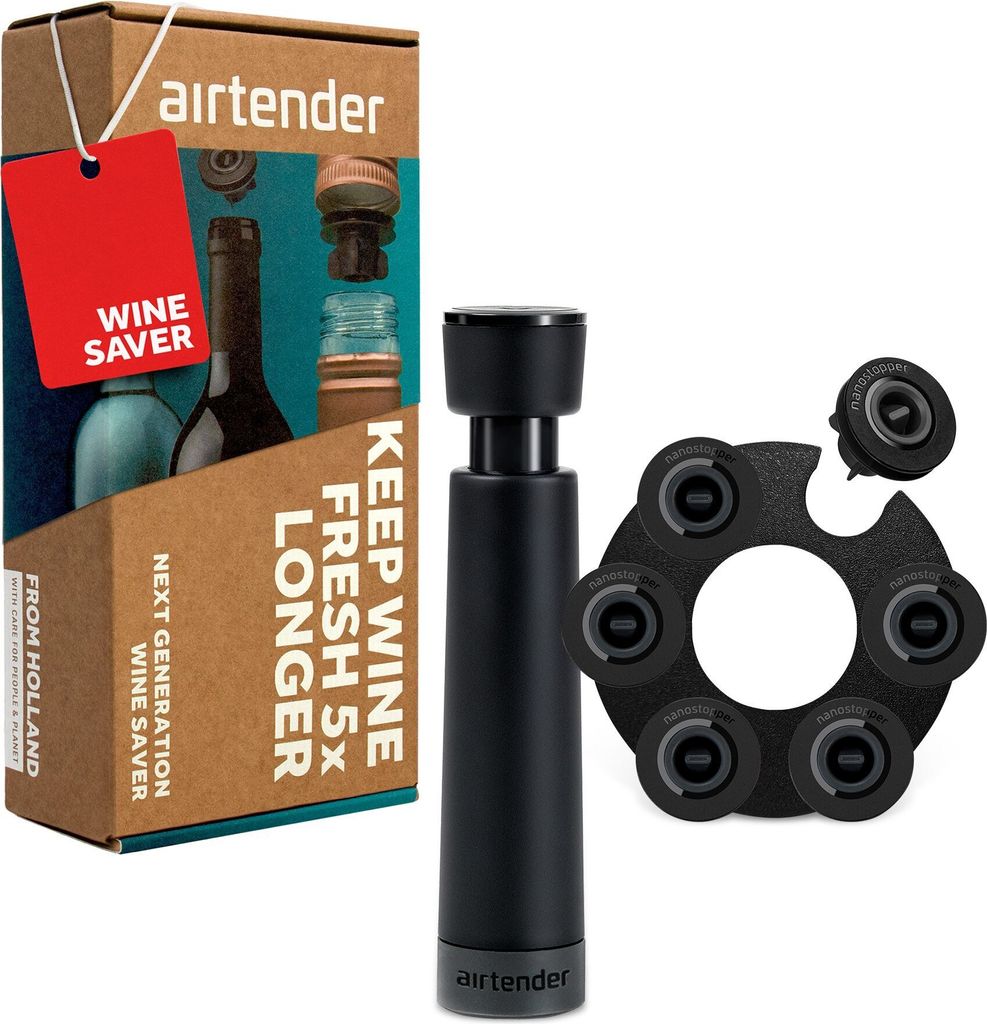 Airtender Vakuum-Weinpumpe für längere Frische