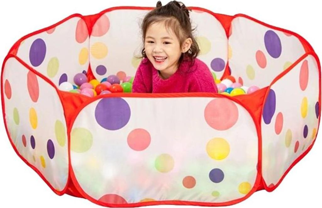 Trocken Pool Ball Laufstall Bälle Pop-Up Farbe + Abdeckung