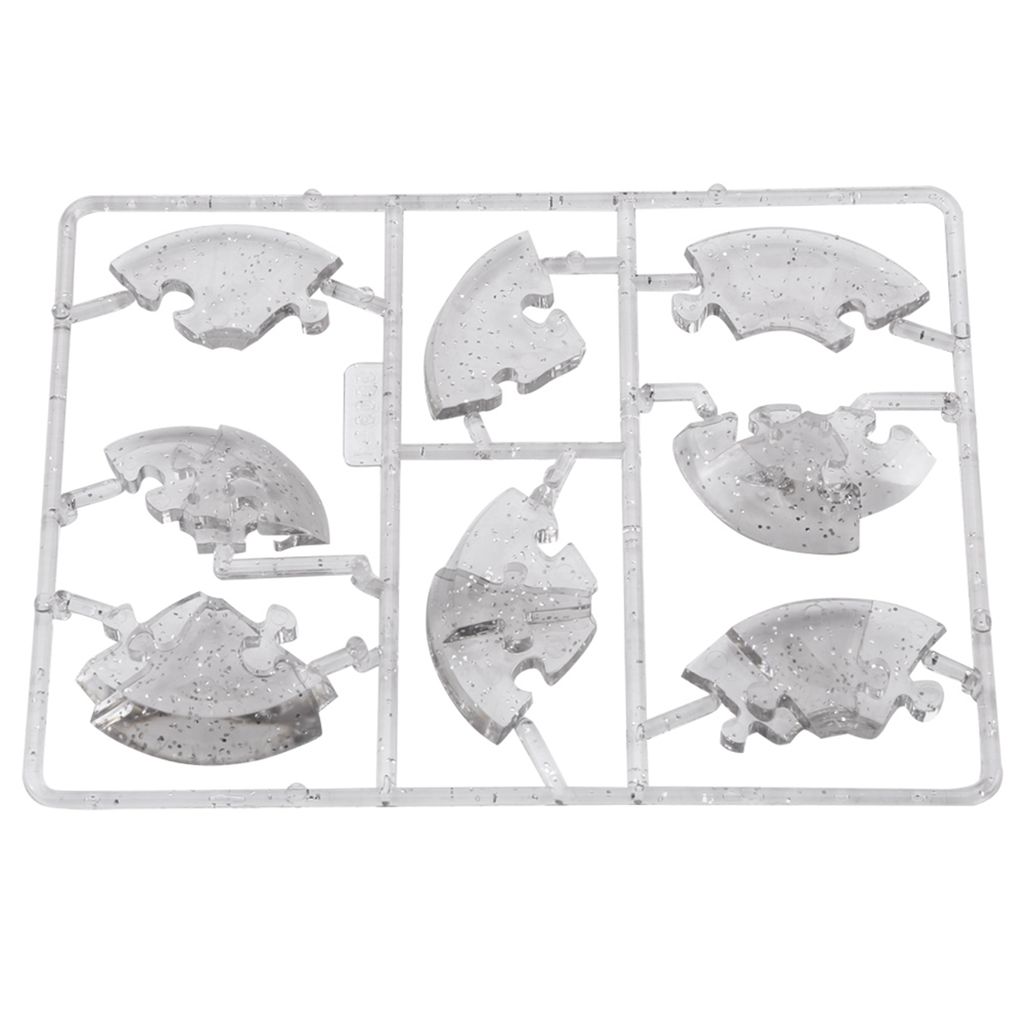 3D-Kristallpuzzle, DIY-Puzzle-Blöcke, für Saturn-förmiges DIY-Puzzle, durchsichtige Kristallblöcke, bärenförmige Blöcke Spielzeug