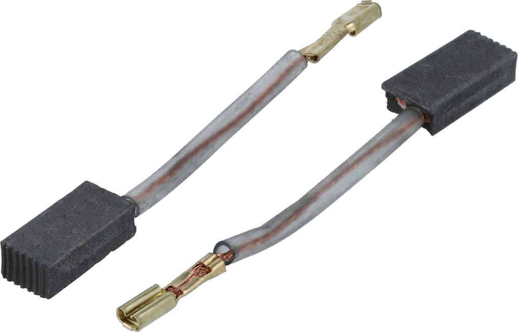 vhbw 2x Kohlebürste 5 x 8 x 16 mm kompatibel mit Protool Festool AGP 125-10, 125-9, 115 Winkelschleifer