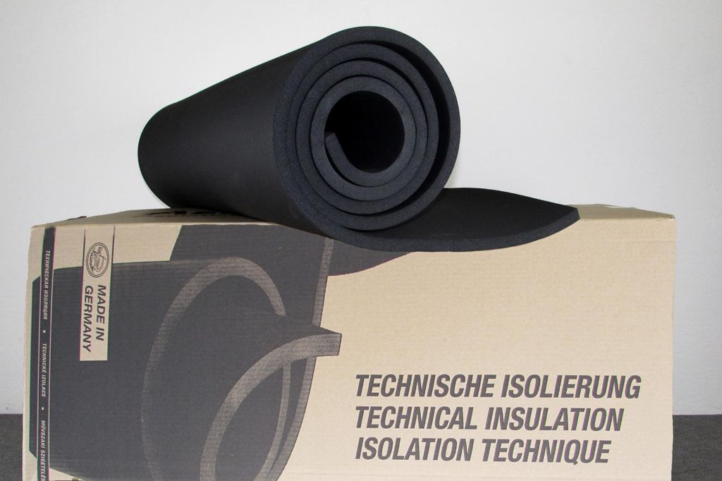 Kaiflex KKplus S2 selbstklebend : 32 mm / 100 x 300 cm / 3 m² Dämmdicke / Abmessung / Fläche (Kaiflexplatten): 32 mm / 100 x 300 cm / 3 m²