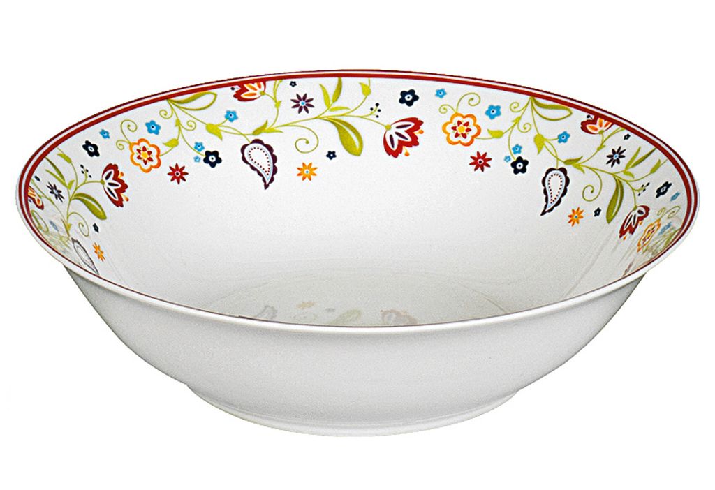 Flirt by R&B SHANTI, Kulatý, Porcelán, Vícebarevný, 23 cm, Obrázek produktu 