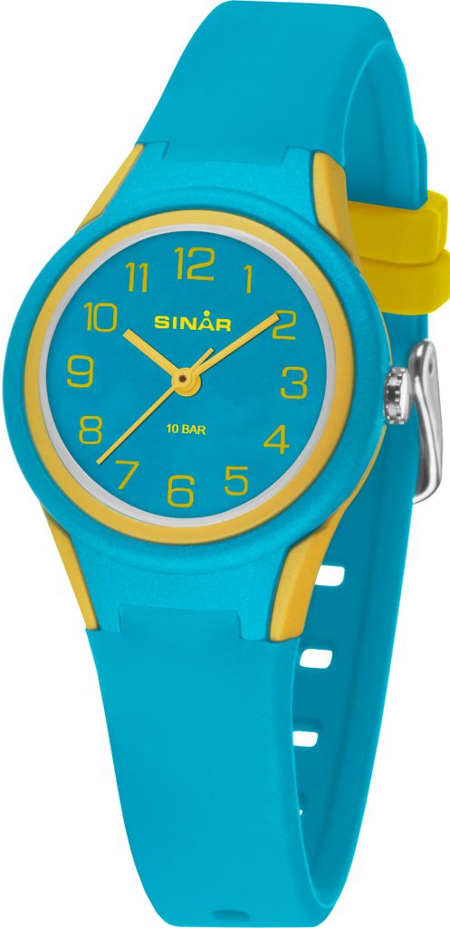 Sinar XB-47-2 Uhr Mädchen Kinderuhr Silikon blau Produktbild 