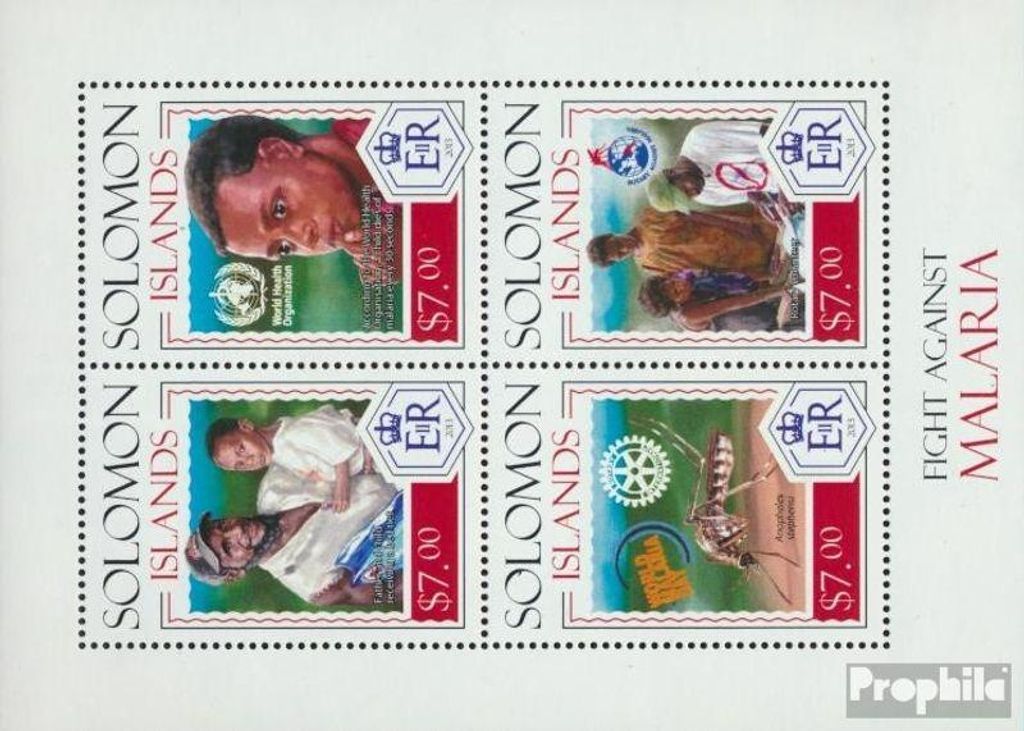Briefmarken Salomoninseln 2014 Mi 2387-2390 Kleinbogen Produktbild 