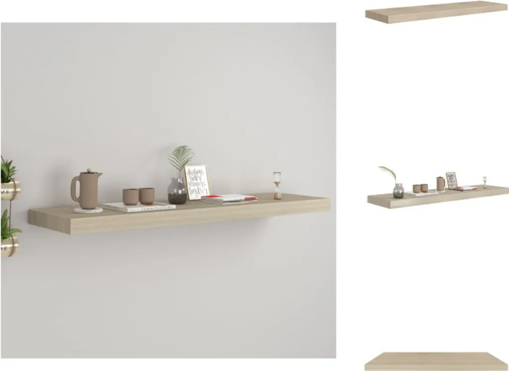 Crea la tua Galleria Personale: Mensola vidaXL 90cm Effetto Rovere