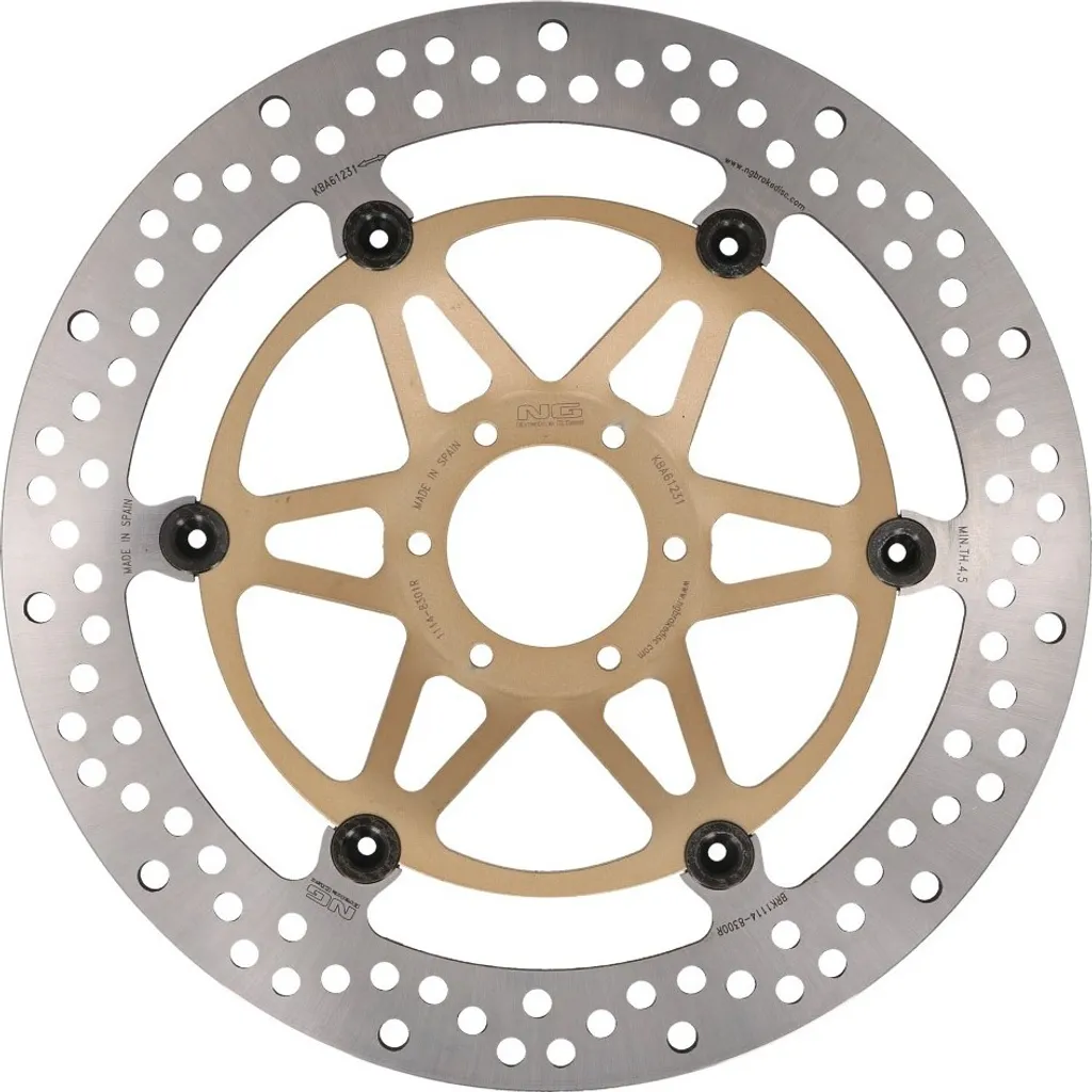 Disque de frein flottant moto pour Honda CBR 1100 XX 1997 1998