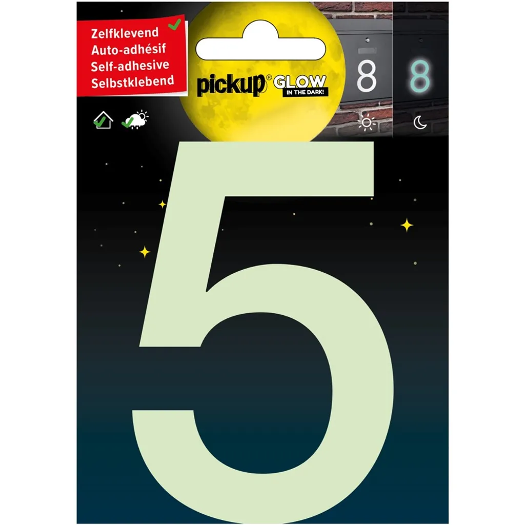 Pickup Numero di casa fosforescente 5 10 cm