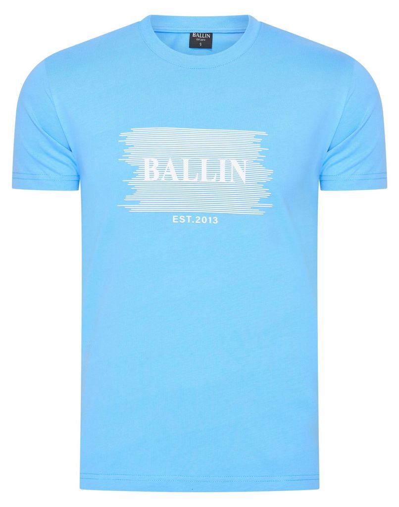 Ballin Est. 2013 Placket Shirt Blau - Große XL