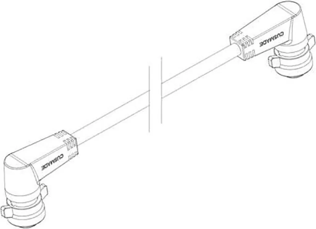 Câble batterie Polini 700mm pour réparer erreur de connexion E-Bike
