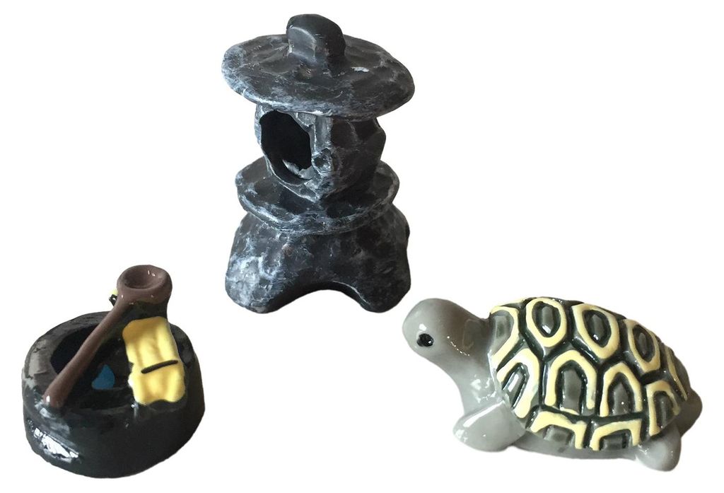 Stück Mini-Tierfiguren aus Kunstharz, Miniatur-Winzige Cartoon-Schwein-Welpen-Katzen-Kuh-Figuren für Feengärten, Mikrolandschaften, DIY-Topfpfla...
