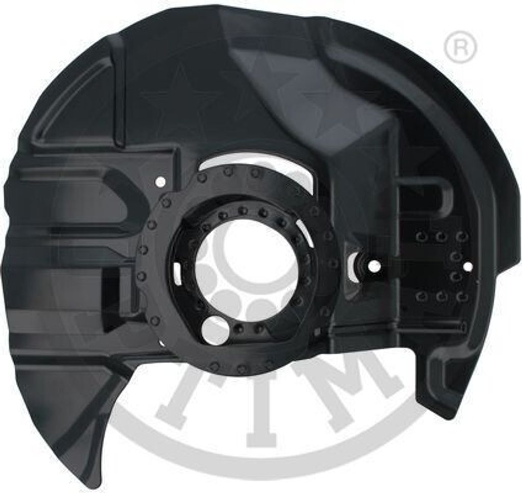OPTIMAL Spritzblech Bremsscheibe für BMW 3 Limousine (E46) Vorne Links BSP-5023L Ankerblech