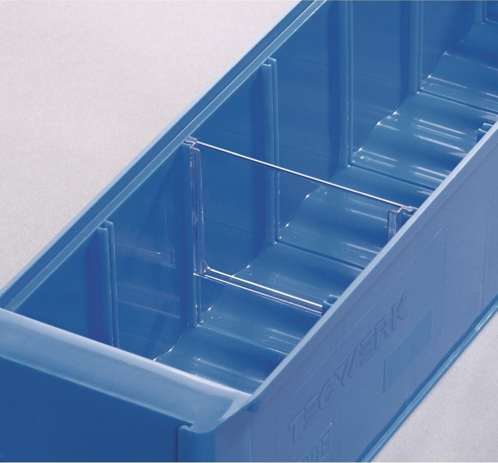Tecwerk Trennwand Styrolux transparent 10St./Btl. - 1 Stk.