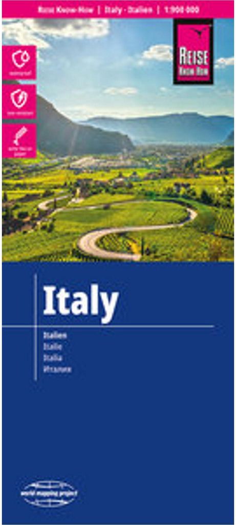 Reise Know-How Landkarte Italien / Italy (1:900.000)