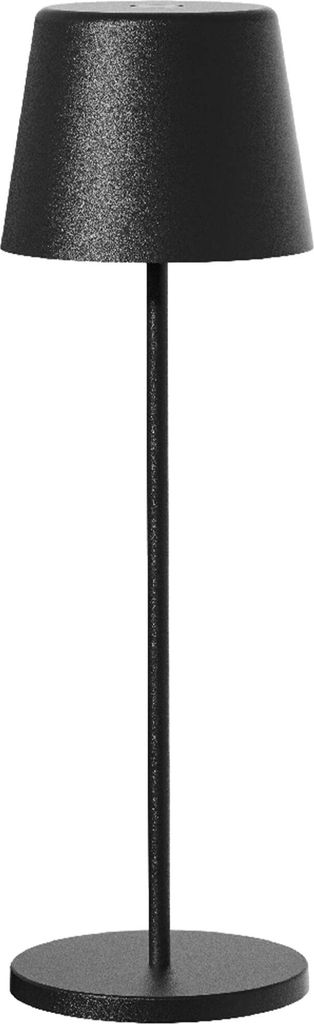Kabellose Tischleuchte –  – KELLY BLACK – Schwarzes Produktbild 