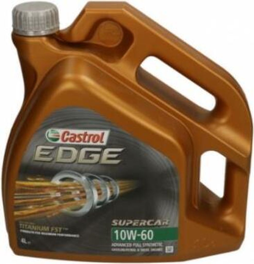 4 Liter CASTROL 10W-60 EDGE Supercar VW 501 01 VW 505 00 Produktbild 