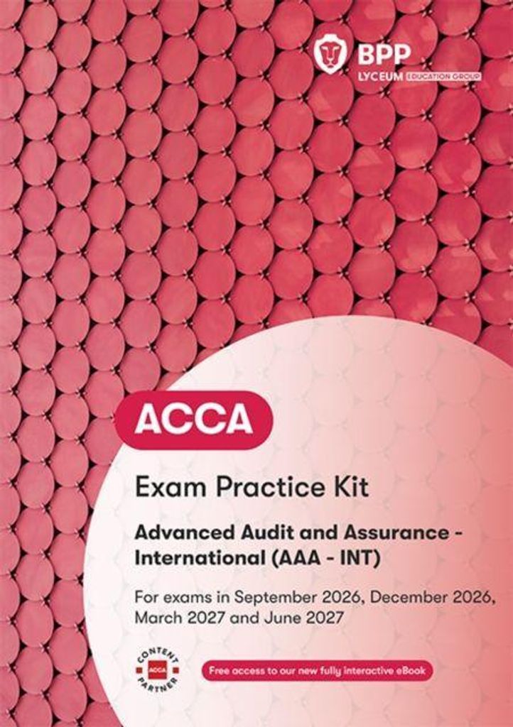 ACCA Advanced Audit and Assurance (International)