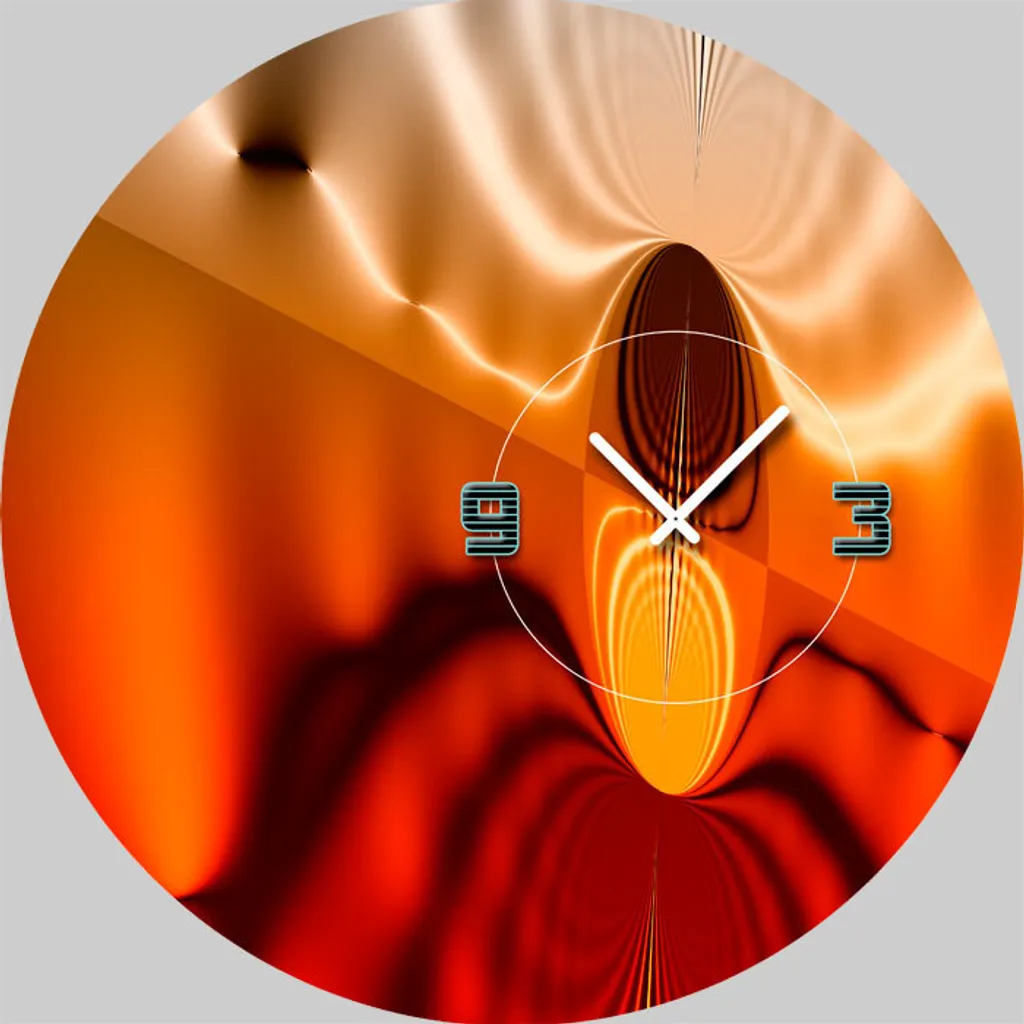Dixtime 5088: Orologio Parete Design Moderno XXL 50cm per Soggiorno
