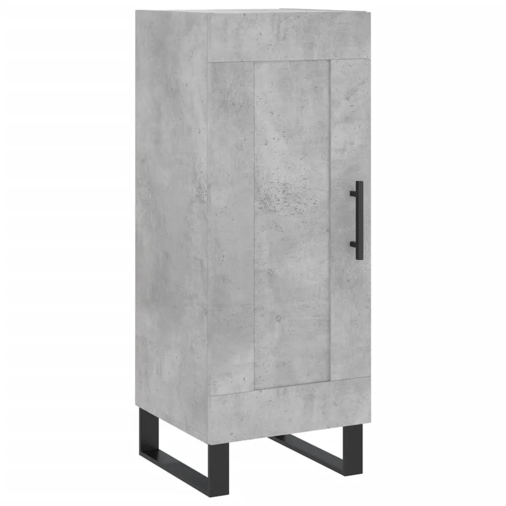 SYFAX Mobiletto Multiuso 34,5x34x90 cm Grigio - Robusto e Pratico