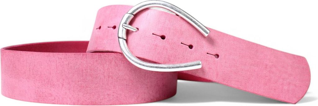 FRONHOFER Best&Timeless hochwertiger breiter Damengürtel 4,5 cm, Hufeisen Schnalle