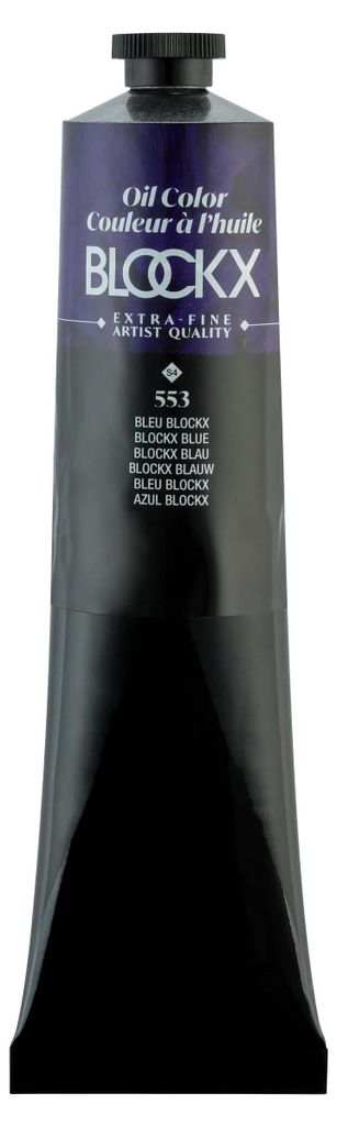 Blockx Ölfarbe, Blau Blockx - Tube 200ml - Blockx Blau 216553BXC