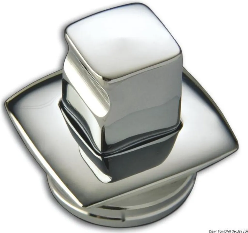 Manopola con anello in ottone cromato 16 mm Osculati 38.181.52