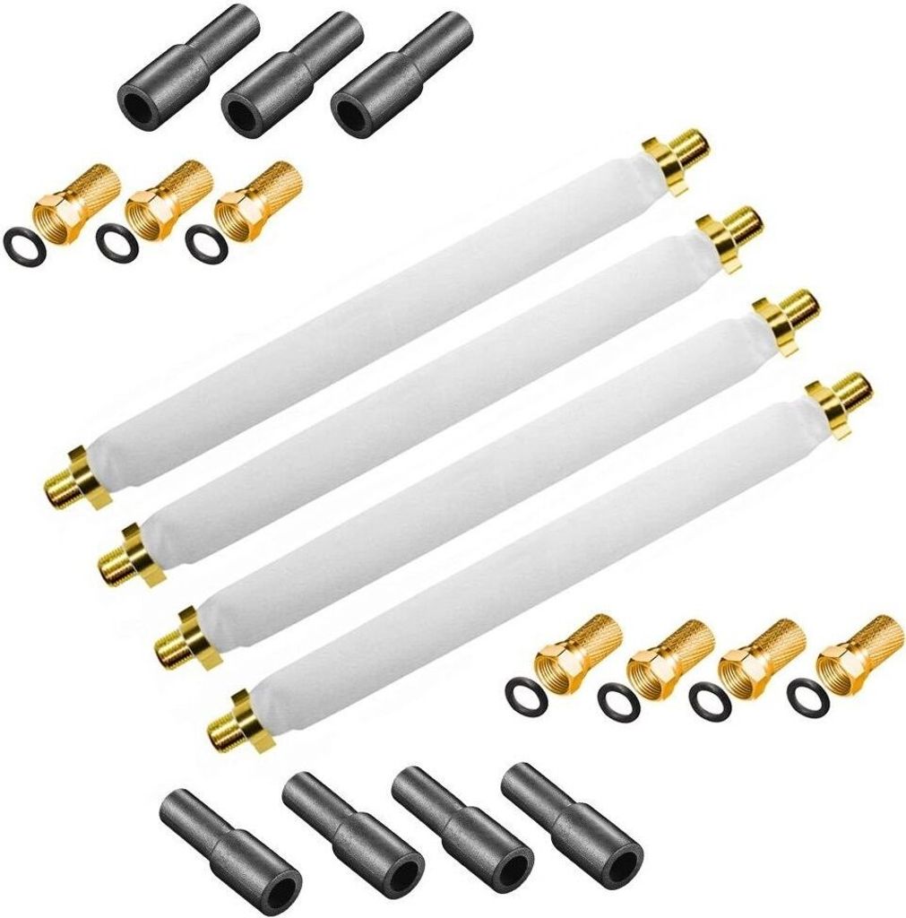 ARLI 4x Fensterdurchführung 20 cm – Selbstklebend + 8x Produktbild 