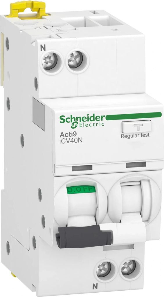 Elso Acti9 iCV40N, FI/LS, 1P+N, 16 A, courbe C, 6 kA, 30 Image du produit 