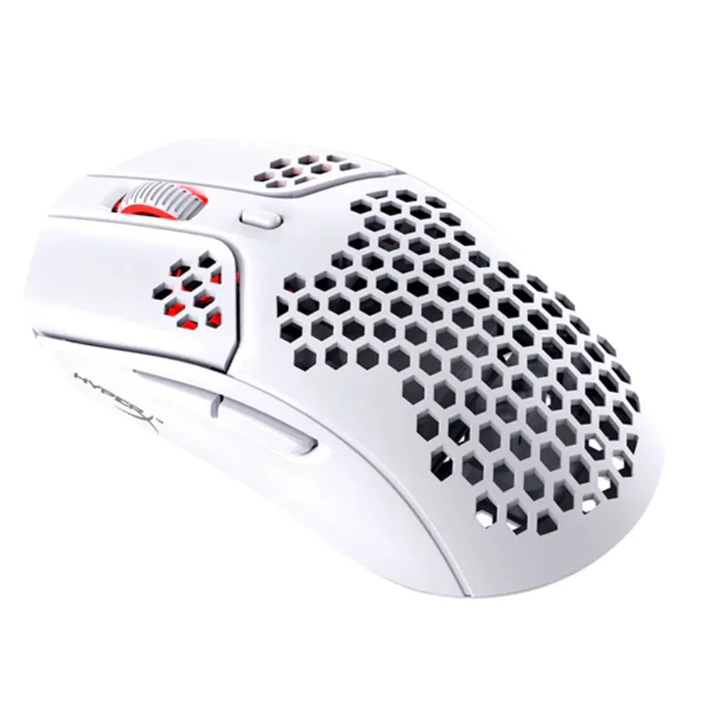 HyperX Pulsefire Haste Wireless White Gaming Maus - Souris Gamer Blanche