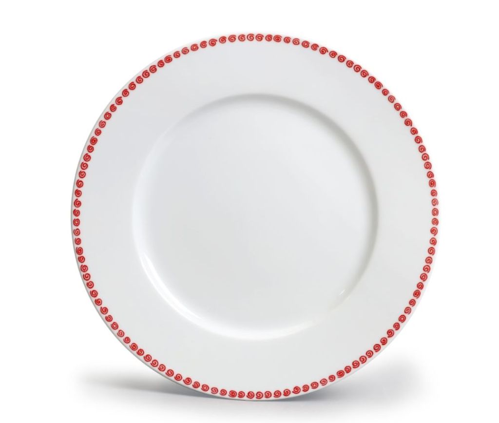 Thun 1794 Płytki talerz 26 cm, Odense, czerwony, porcelana Zdjęcie produktu 
