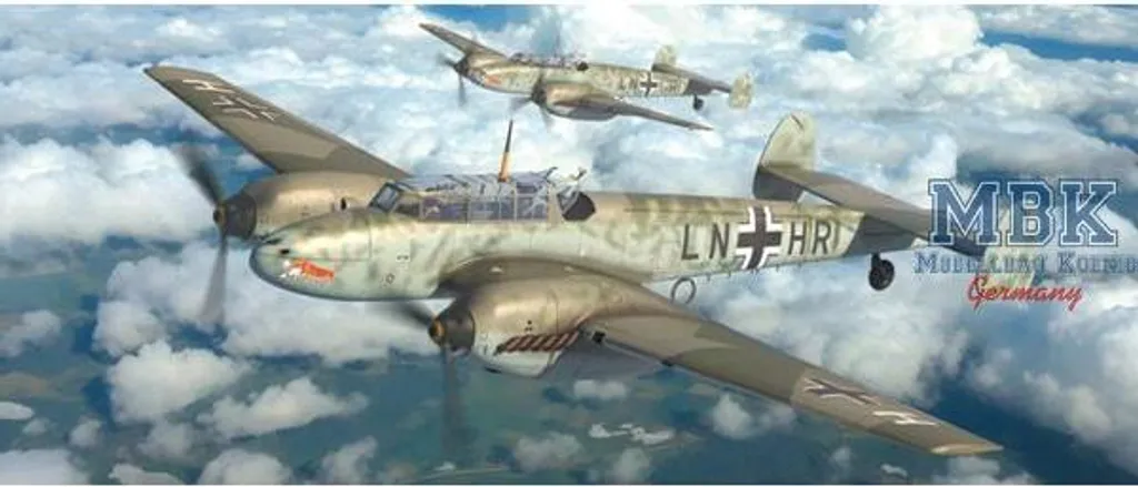 Maquette Bf 110D Messerschmitt Édition Week-end Eduard 1:48 avion
