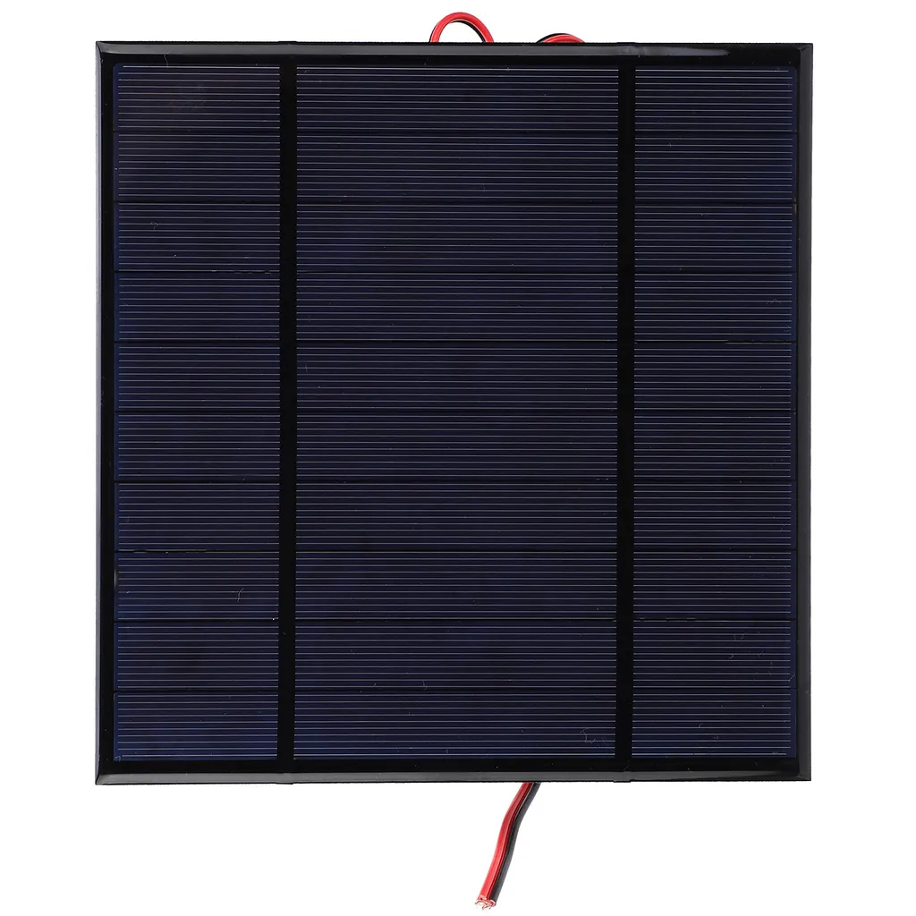 Pannello Solare 4.5W Polisilicio per Fai-da-Te e Caricatore Esterno - 7