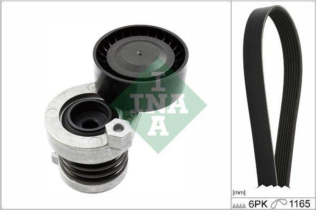 INA 529 0590 10 Keilrippenriemensatz passend für MERCEDES-BENZ CITAN Kasten (415)