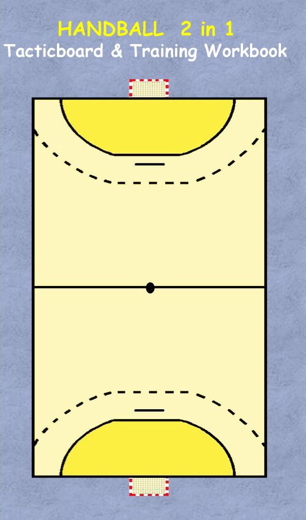 Handball 2 in 1 Tacticboard and Training Workbook