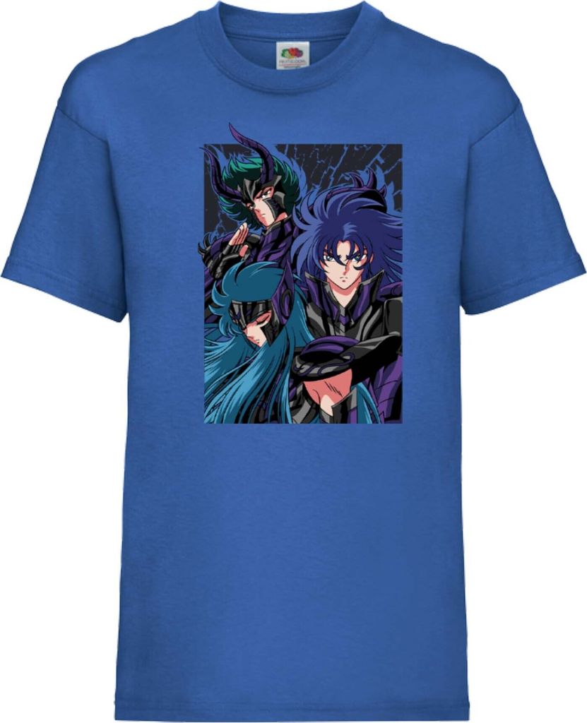 Kinder T-Shirt Japan Animation Manga Anime Comics Saint Anime Seiya Knights Of The Zodiac Poster Var-026 Saint Anime Seiya Knights Of The Zodiac Po...