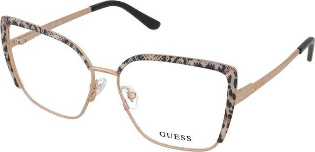 Guess GU50249 Shiny rose gold 55/14/140 Damen Brillen