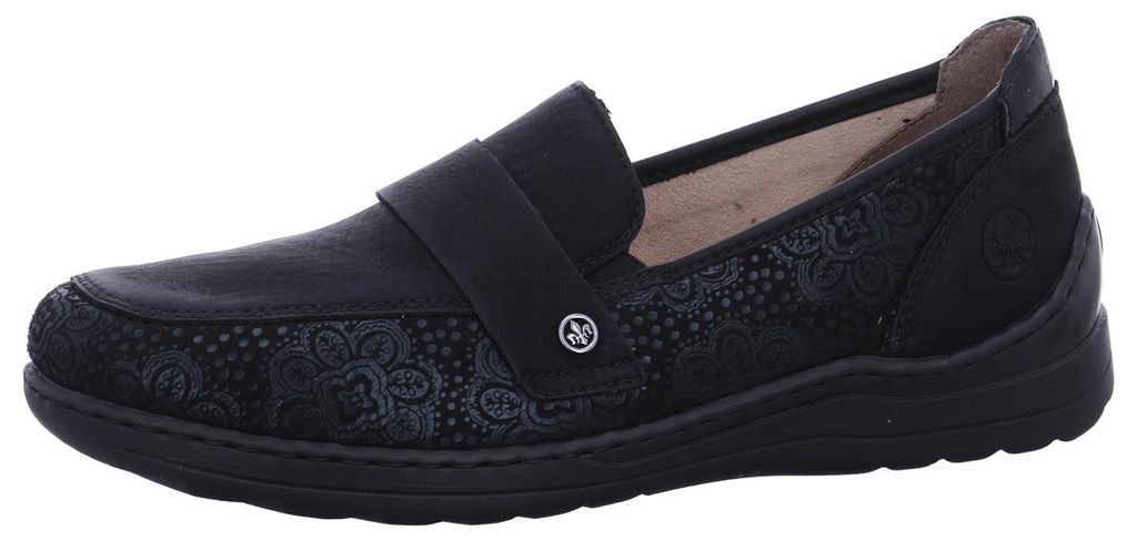 Rieker Slipper Schwarz Produktbild 