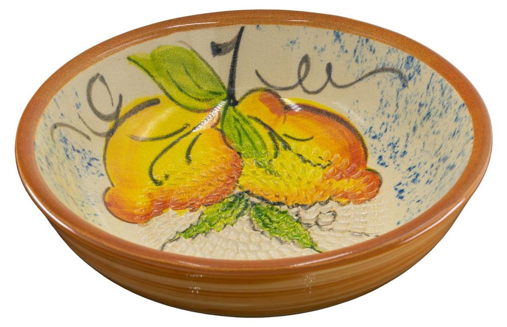 Kaladia Keramik Reibeschüssel mit 2 Zitronen - ∅ 17 cm - Produktbild 