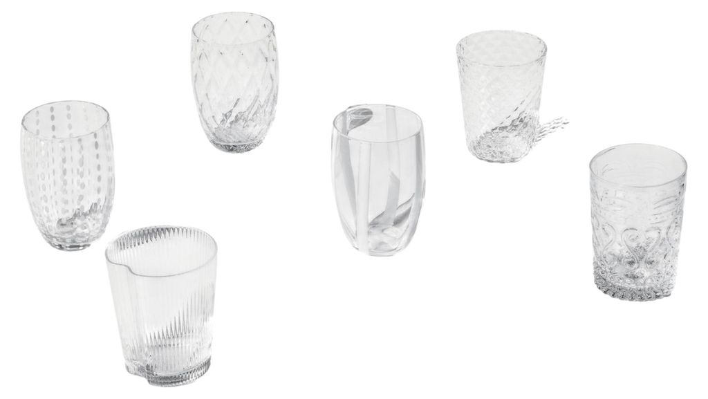 Zafferano Melting Pot Set 6 Bicchieri Monocolore - Immagine del prodotto 