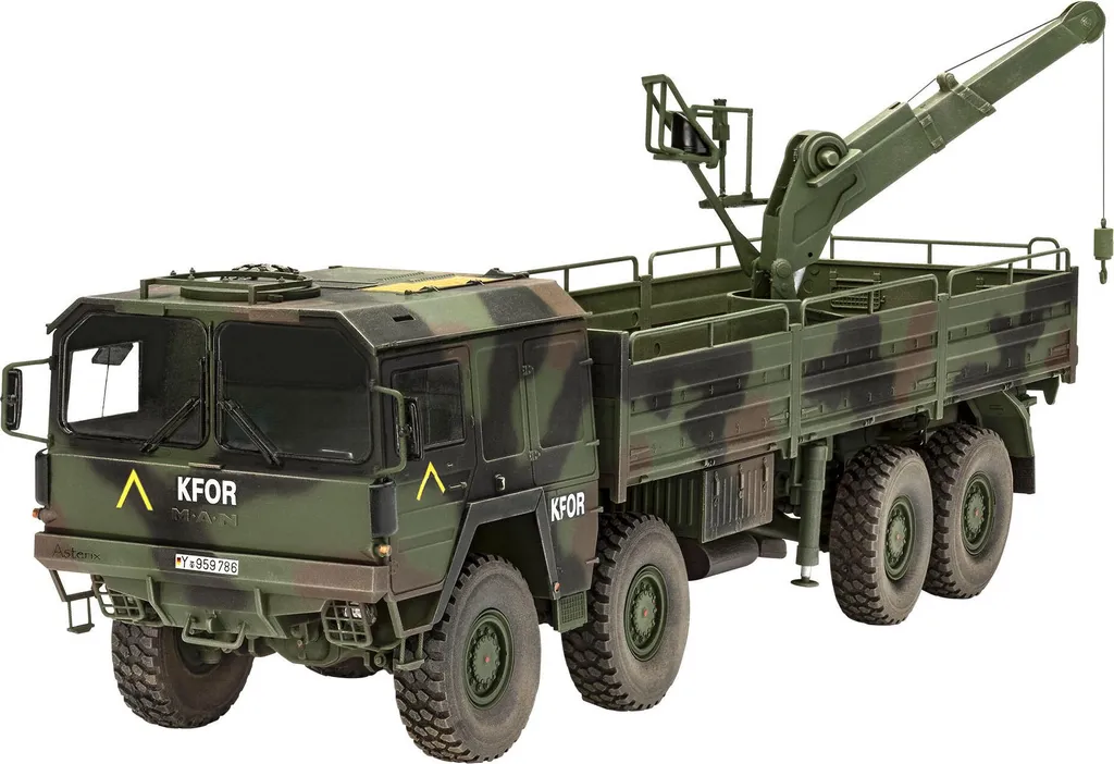 Maquette Camion Militaire MAN 10t milgl 8x8 Revell - Modèle Réduit 1:35