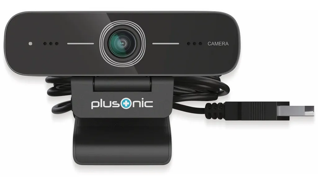 Webcam USB avec Autofocus et Grand Angle pour une Image Nette et Fluide
