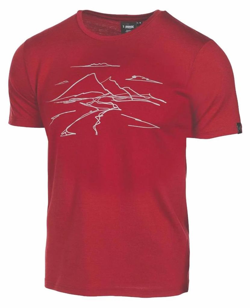 Ivanhoe T-Shirt UW Ceasar Mountain für Herren - 100% extra Produktbild 
